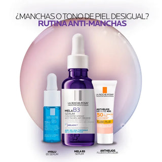 La Roche Posay Mela B3 30ml+ Hyalu B5 Mini 10ml+ Anthelios UVmune 400 Con Color 3ml