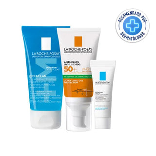 La Roche Posay Rutina De Protección Solar Con Textura Gel Crema Para Piel Mixta A Grasa