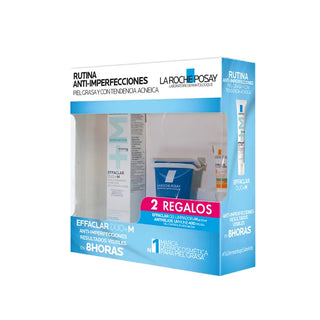 La Roche-Posay Kit Effaclar Duo+ M 40ml + Effaclar Gel 50ml + Anthelios Oil Control Fluido 3ml