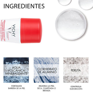 Vichy Desodorante Antitranspirante Stress Resist Roll On 50ml