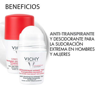 Vichy Desodorante Antitranspirante Stress Resist Roll On 50ml