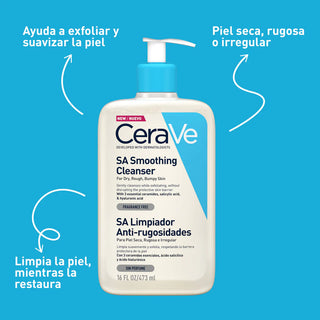 Cerave SA Limpiador anti-rugosidades 473ml