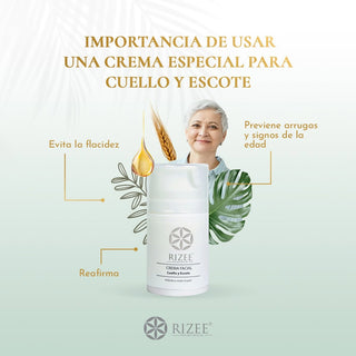 Rizee Crema Facial Cuello y Escote 50ml