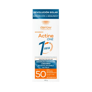 Darrow Actine One Protector Solar FPS50 Rápida Absorción 40g