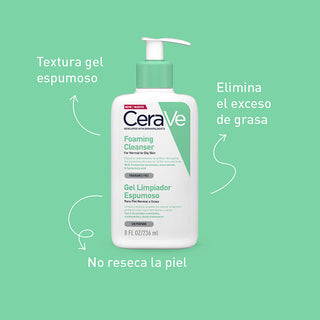 Cerave Gel Limpiador Espumoso 236ml
