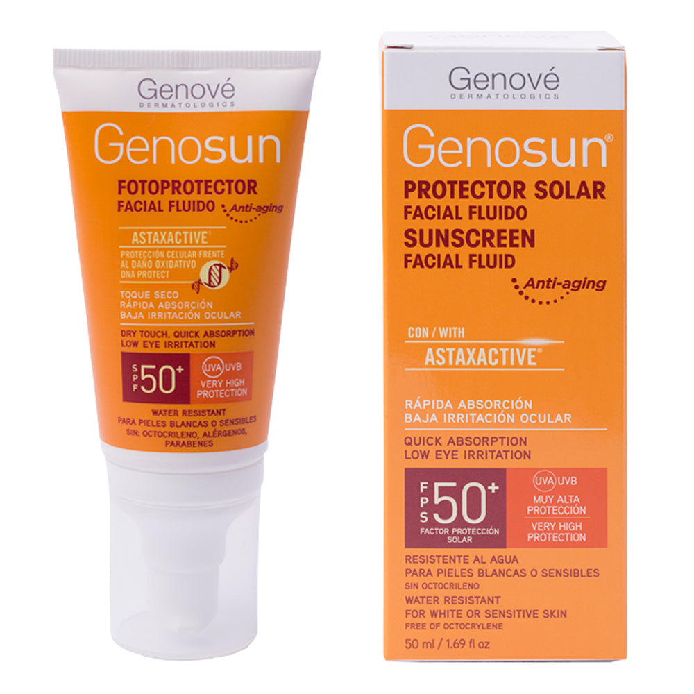 Genové Genosun Protector Solar Facial Spf50+ 50ml – Dermamedina