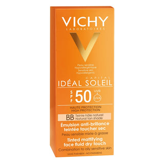 VICHY Ideal Soleil FPS 50 Toque seco con color 50ml